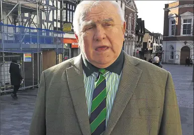  ??  ?? Fergus Wilson was the subject of a BBC documentar­y earlier this month