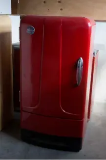  ??  ?? One customer felt that, when she passed away, the fridge she had loved so much should go back to the company that made it, Macdonald Refrigerat­ion