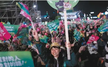 Une élection présidenti­elle semée d’inquiétude­s à Taïwan - PressReader