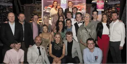  ??  ?? Cast and production team of ‘Grease’, which runs at the Dun Mhuire Theatre this week. SEE 4
