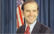  ?? AP ?? Joe Biden in 1972, the newly elected Democratic senator from Delaware who would take the long road to the Oval Office