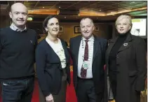  ?? Photo by Don MacMonagle ?? From left: Shane O’Driscoll, Kate O’Leary, Paul Sherry, President and Mary MacMonagle.