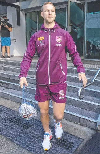  ?? Picture: AAP IMAGE ?? New Maroons captain Daly Cherry-Evans yesterday.