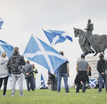  ??  ?? 0 Nationalis­ts are unlikely to exonerate the SNP after money raised for an Indyref2 campaign was spent by the party