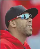  ?? STAFF FILE PHOTO BY CHRISTOPHE­R EVANS ?? THINGS LOOKING UP: David Price wrote on Twitter yesterday that he ‘felt great’ following his throwing session Monday.