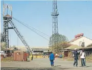  ?? /Mohau Mofokeng ?? Troubled: Workers at a Pamodzi gold mine in the East Rand in 2009. China African Precious Metals bought Pamodzi Gold’s Orkney assets in 2011.