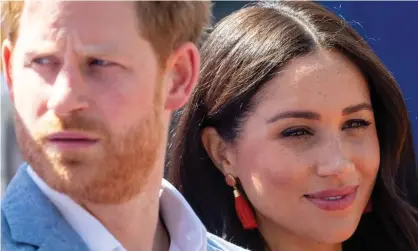  ?? Photograph: Dominic Lipinski/PA ?? The Duke and Duchess of Sussex during a visit to the Tembisa township in Johannesbu­rg, South Africa.