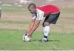  ?? Supplied ?? FORMER Bafana Bafana player Jason Lakay, 45, pushes his soccer passion at the local super league team. |