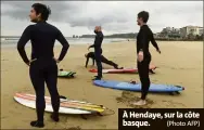  ?? À Hendaye, sur la côte basque. (Photo AFP) ??