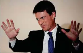  ??  ?? Pas sûr que Manuel Valls veuille encore entendre parler du 49-3.