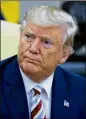  ?? THE NEW YORK TIMES ?? President Donald Trump suggested on Twitter he would be looking to the Internatio­nal Emergency Economic Powers Act, signed into law in 1977, to follow up on his demand.