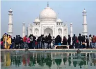  ?? AFP file ?? An all-inclusive ticket for Indian citizens including entry into the Taj Mahal was raised from Rs50 to Rs250. —