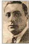  ?? (Arkansas Democrat-Gazette) ?? Marquis Jean van Hoegaerden, aka John Sunderland, from the June 27, 1920, Arkansas Gazette.