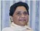  ??  ?? Mayawati
