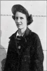  ?? Special to The Saline Courier ?? Florence Barron, B&N yard clerk during WWII.