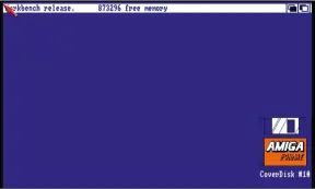  ??  ?? Here’s the coverdisk from issue 10 of Amiga Format. At the time coverdisks were the most popular way to share informatio­n about applicatio­ns and games!