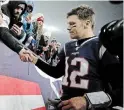  ?? ASSOCIATED PRESS FILE PHOTO ?? According to reports, the Patriots still haven’t reached out to Tom Brady.