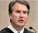  ??  ?? BRETT KAVANAUGH