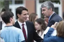  ?? ANDREW VAUGHAN, CANADIAN PRESS FILE PHOTO ?? Nova Scotia Premier Stephen McNeil, right, is one of the many premiers who have spoken out against Justin Trudeau’s tax-reform proposals.