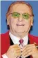  ??  ?? Eterno Renzo Arbore