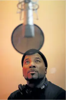  ?? DAVID GOLDMAN/AP PHOTO ?? Rapper Jeezy is photograph­ed at his recording studio in Atlanta on Dec. 6. Jeezy is using his testimony of overcoming life’s daunting obstacles to inspire listeners to “trust the process” through his new album, Pressure, which will be released Friday.