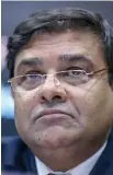  ?? — Bloomberg file picture ?? Reserve Bank Governor Urjit Patel.