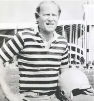  ?? UPI ?? When John F. Bassett owned the Tampa Bay Bandits of the USFL, he wrote he'd happily punch Donald Trump,
then owner of the league's New Jersey franchise.