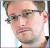  ??  ?? EDWARD SNOWDEN: Mystery surrounds his whereabout­s.