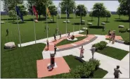  ?? IMAGE COURTESY OF MICHIGAN WORLD WAR II LEGACY MEMORIAL ?? Rendering of Michigan WWII Legacy Memorial in Royal Oak.