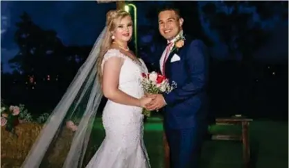  ?? ARCHIVO ?? Eduardo y Diana Quesada se casaron en secreto en noviembre de 2018.
