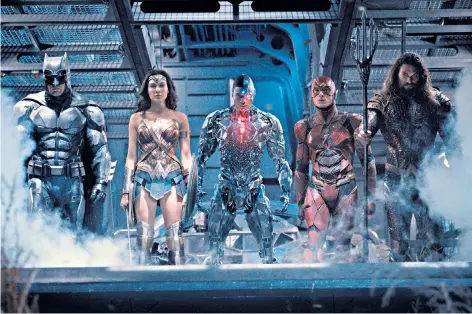  ??  ?? Big earner: Justice League is on track to make £246 million