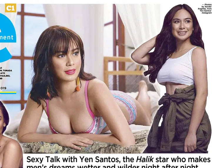  ??  ?? — Photos by Xander Angeles, from Yen Santos’ Instagram