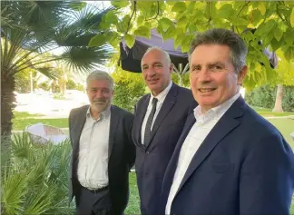  ?? ?? Bertrand Gasiglia, Jean-Paul David et Gérald Lombardo l’attestent : les prochains mois seront difficiles pour les maires.