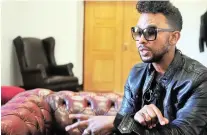  ?? PICTURE: PHANDO JIKELO ?? SCOUTING: David Tlale was in Cape Town to look for young and talented designers, who are going to be mentored by him. They will be part of his reality show.