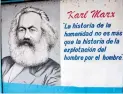  ??  ?? Karl Marx también está en la galería.