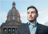  ?? CODIE MCLACHLAN STARMETRO EDMONTON ?? Cody Johnston is a former board member and campaign manager with the United Conservati­ve Party.