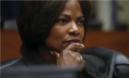  ??  ?? Val Demings was a member of Orlando police for 27 years and chief from 2007 to 2011. She was elected to Congress in 2016. Photograph: Bloomberg/Getty Images