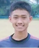  ??  ?? Key role: Thai football boy Adul Sam-on