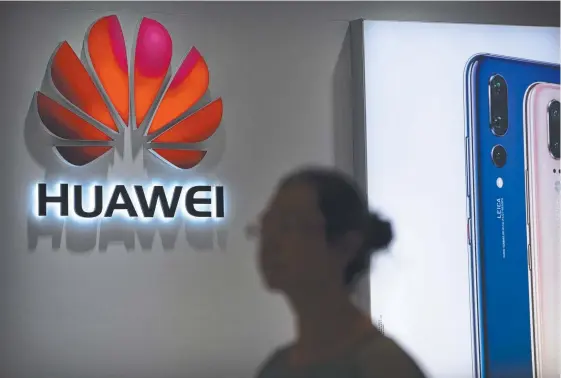  ??  ?? Canadian authoritie­s have arrested the chief financial officer of China's Huawei Technologi­es.