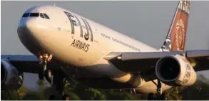  ??  ?? Fiji Airways A330 taking off from Nadi Internatio­nal Airport.
Some cracks appear in the Asia-Pacific love affair with the A330