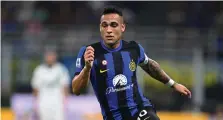  ?? ?? Lautaro Martinez, 23 reti in questo campionato con l’Inter