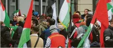  ?? Foto: Michael Hochgemuth ?? Auf dem Augsburger Königsplat­z soll am Samstagnac­hmittag eine Pro-Palästina-Demo stattfinde­n.