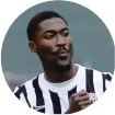  ?? ?? Cedric Gondo, 26 anni attaccante ivoriano dell’Ascoli