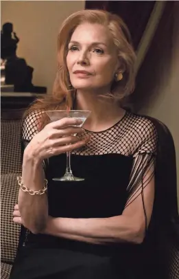  ?? SONY PICTURES CLASSICS ?? In “French Exit,” Frances (Michelle Pfeiffer) is a widow who’s forced to relocate after spending all her late husband’s money.