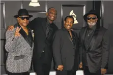  ?? Frazer Harrison / Getty Images ?? Kool & the Gang at the Grammys earlier this month. The funk and R&B band will open the Stern Grove Festival on June 25.