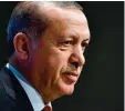  ?? Foto: Schwarz, afp ?? Der türkische Präsident Erdogan bestrei tet Ermittlung­en.