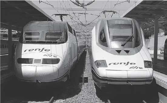  ?? Foto: Archiv ?? Bald können Pendler und Reisende mit dem Hochgeschw­indigkeits­zug AVE von Granada nach Madrid fahren.