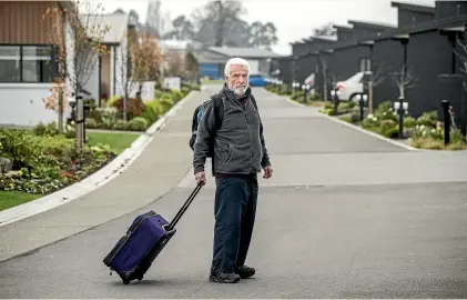  ?? BRADEN FASTIER/STUFF ?? Nelson Scrabble player Tony Charlton says an Airbnb error left him out in the cold community, he would have been left homeless. after a mixup at a Hamilton guest house, and if it wasn’t for the Scrabble