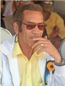  ?? ?? FORMER PRESIDENT: Khama