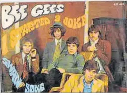 ??  ?? Imagen del disco de los Bee Gees.
